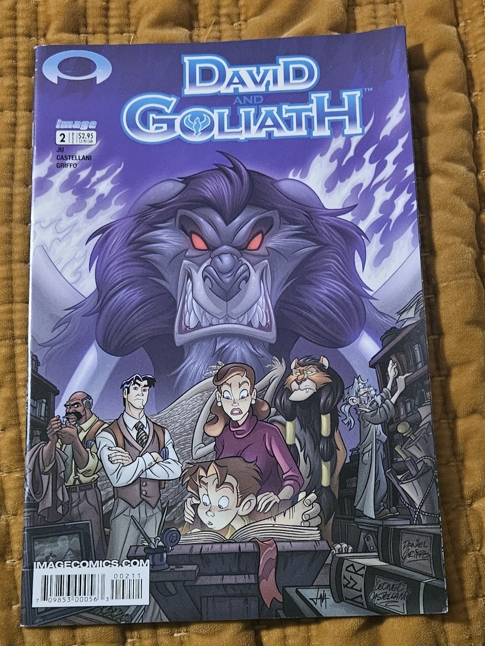 David and Goliath #2 (Image Comics Malibu Comics December 2003)